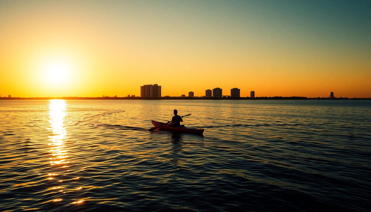 Atmospheric scene for Tampa Bay
